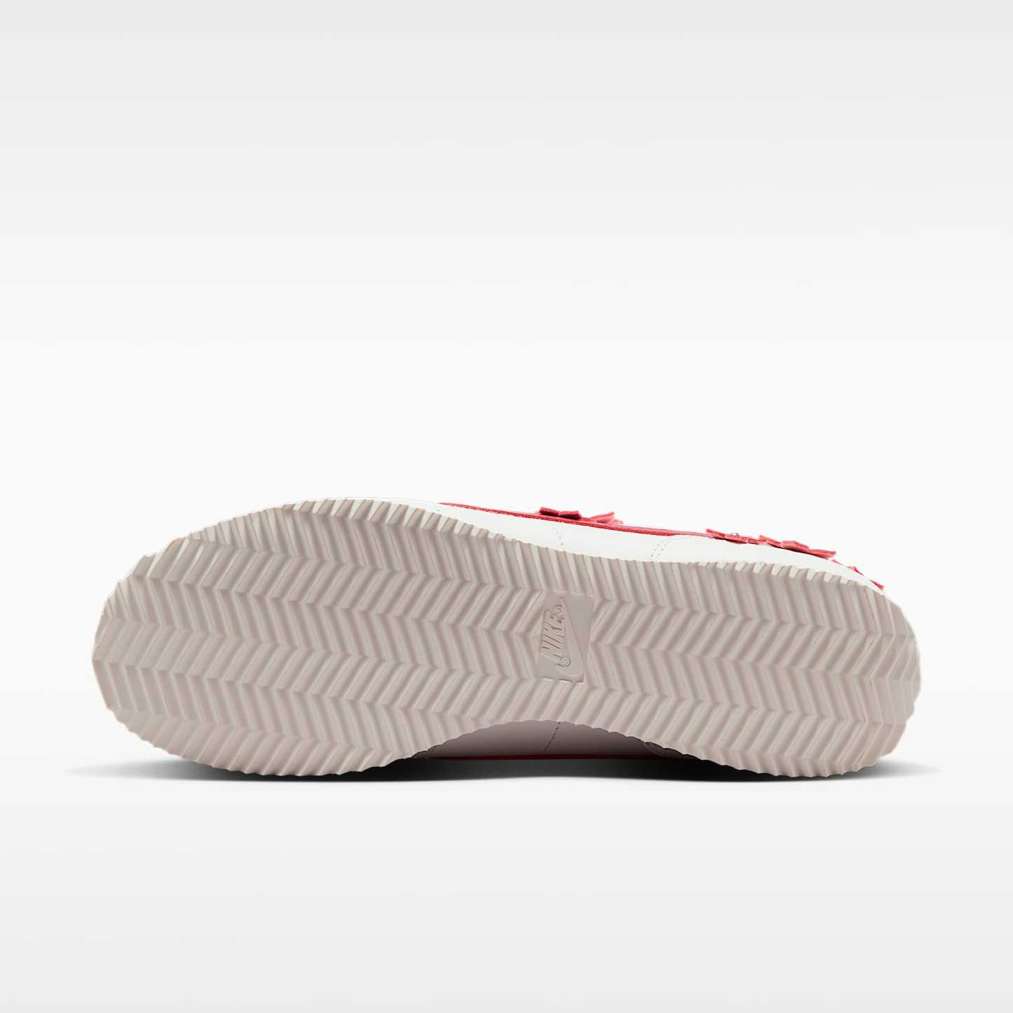 Nike Cortez Leather Damenschuh – Sail/Sail/University Red/Tough Red