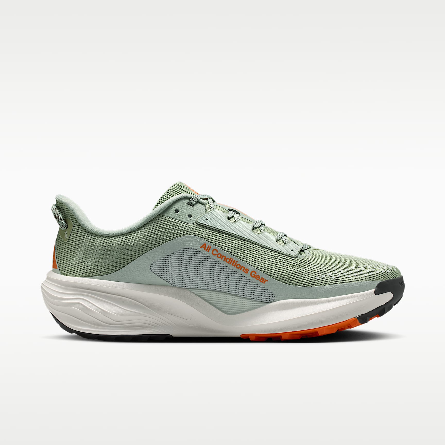 Nike ACG Pegasus Trail Traillaufschuh (Herren) – Jade Horizon/Light Silver/Safety Orange/Phantom