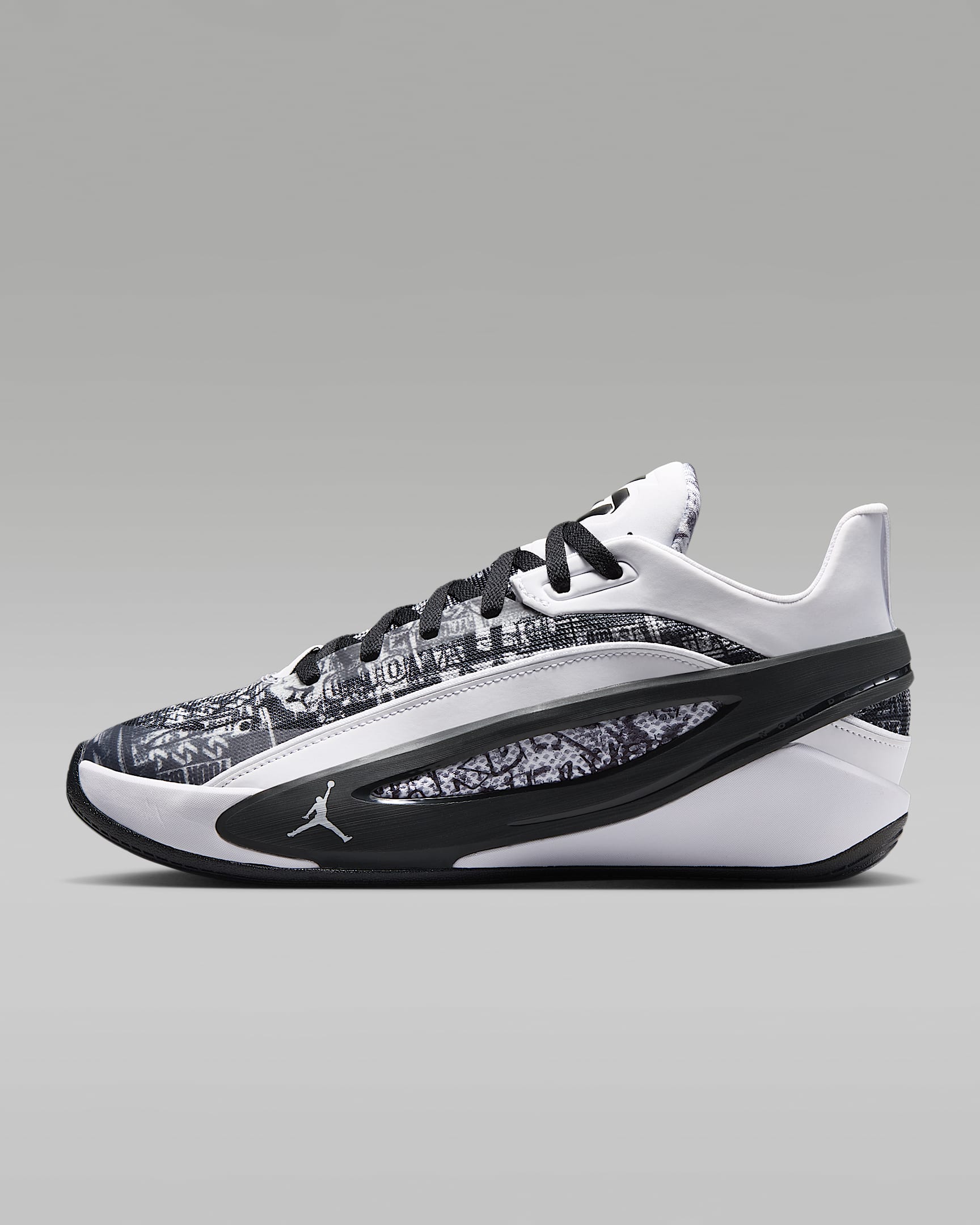 Luka 5 "Graffiti" Basketballschuh – Weiß/Schwarz