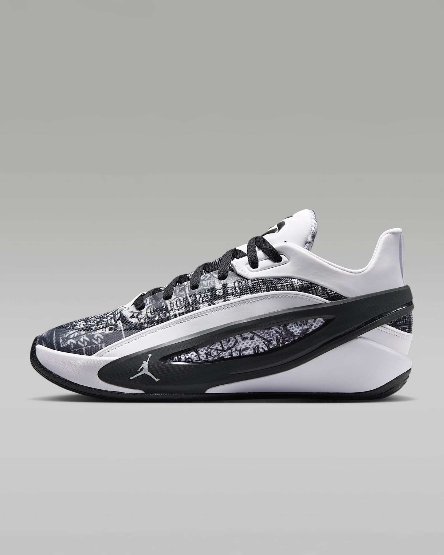 Luka 5 "Graffiti" Basketballschuh – Weiß/Schwarz