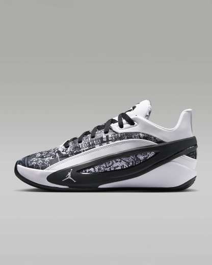 Luka 5 "Graffiti" Basketballschuh – Weiß/Schwarz