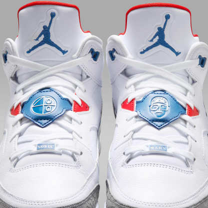 Jordan Son of Mars Low Herrenschuh – Weiß/Varsity Red/Light Smoke Grey/True Blue