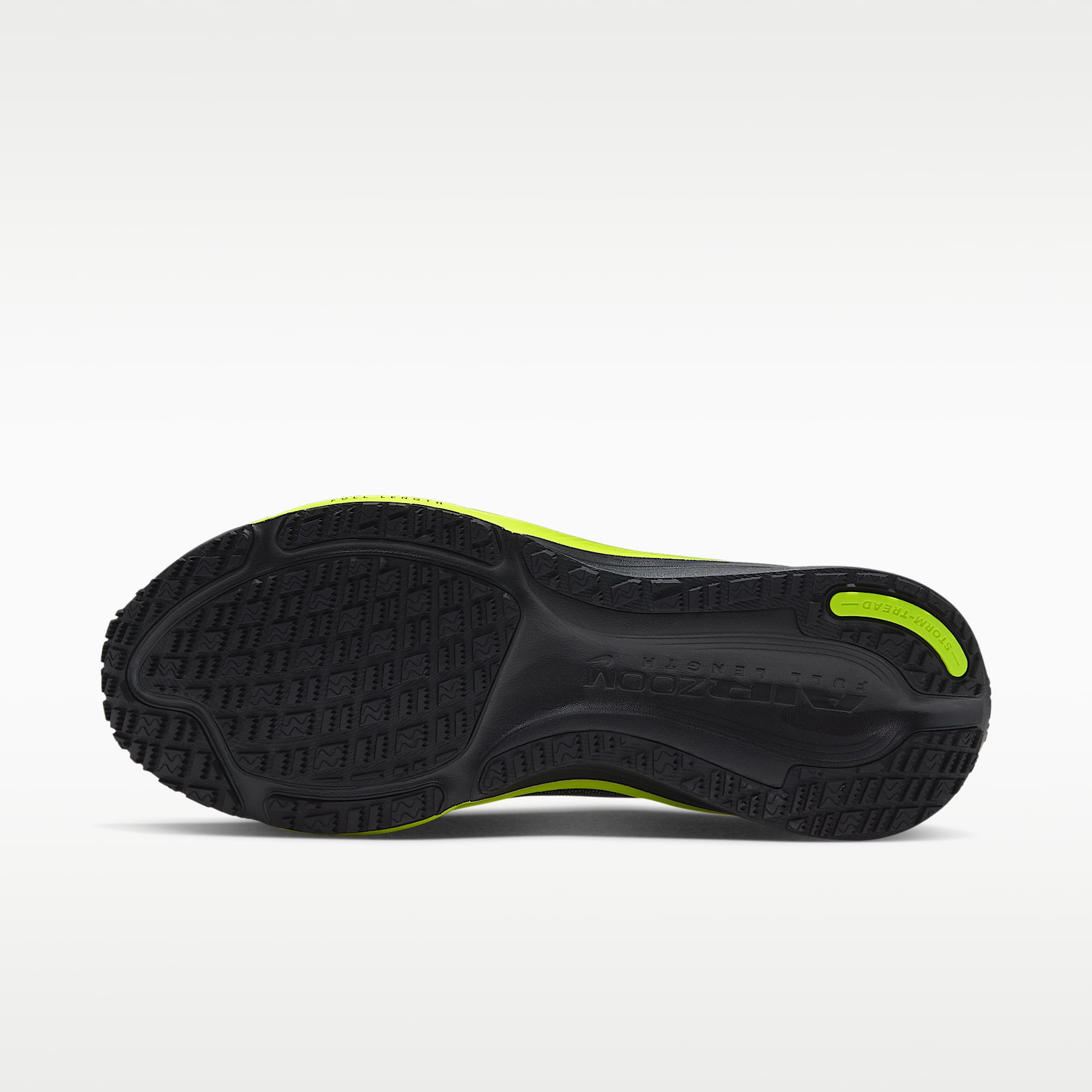 Nike Pegasus 42 GORE-TEX wasserdichter Straßenlaufschuh (Herren) – Schwarz/Lemon Venom/Metallic Dark Grey