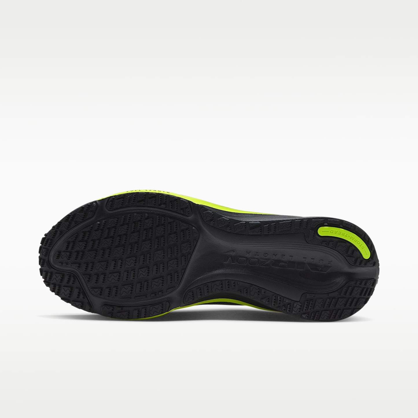 Nike Pegasus 42 GORE-TEX wasserdichter Straßenlaufschuh (Herren) – Schwarz/Lemon Venom/Metallic Dark Grey