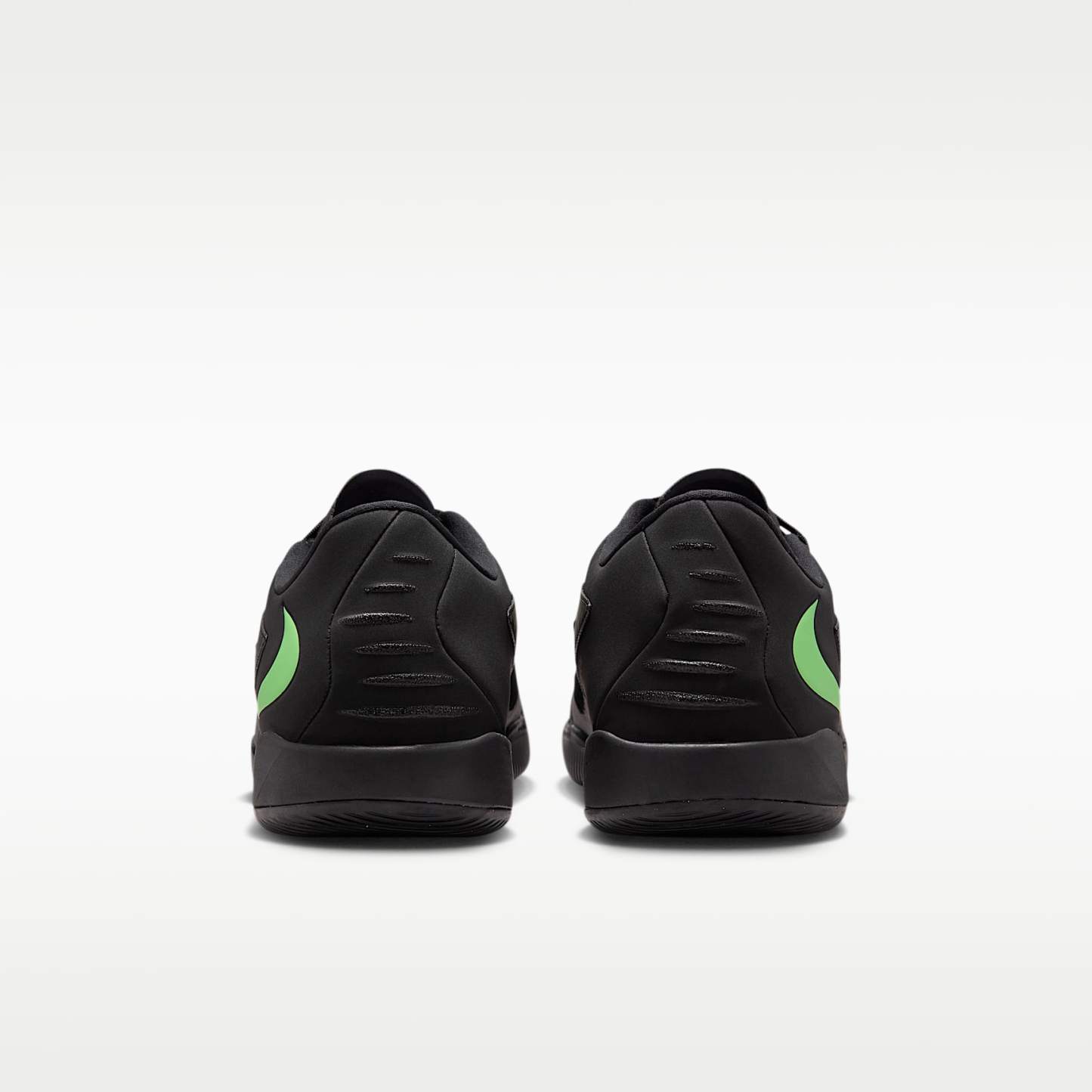 Nike Phantom 6 Low Academy Fußballschuh für Hallen- und Hartplätze – Schwarz/Schwarz/Illusion Green