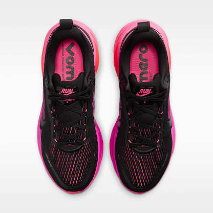 Nike Vomero 18 Straßenlaufschuh (Damen) – Schwarz/Hyper Pink/Laser Crimson/Schwarz