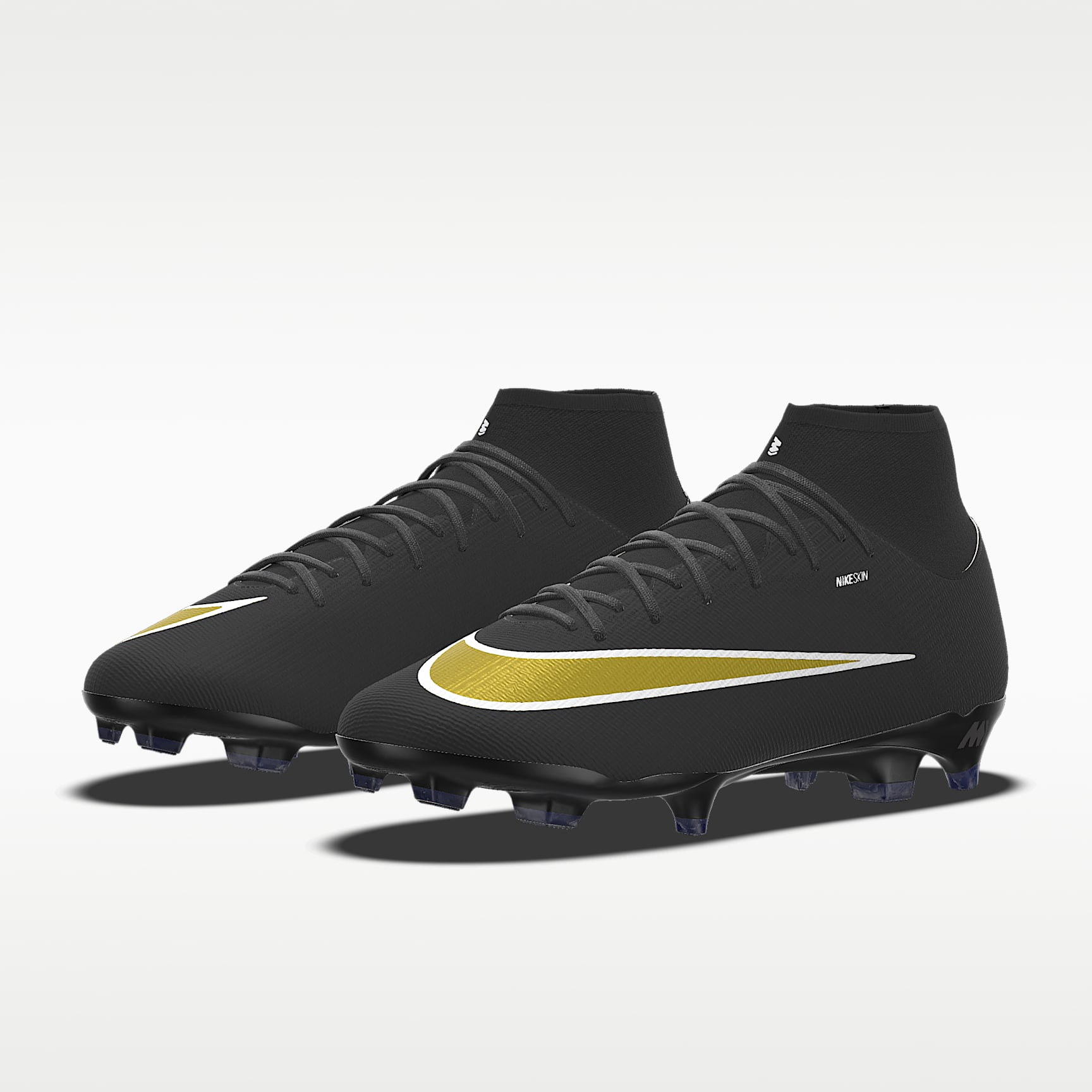 Nike Mercurial Superfly 11 Academy By You personalisierbarer High-Top-Fußballschuh für normalen Rasen – Multi-Color/Multi-Color [6670495991]