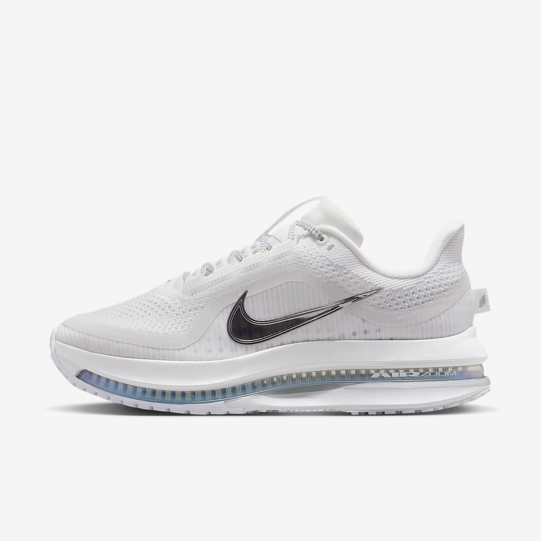 Nike Pegasus Premium Straßenlaufschuh (Damen) – Weiß/Metallic Silver/Metallic Silver
