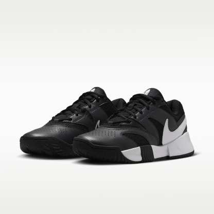 NikeCourt Lite 4 Tennisschuh für Sandplätze für Damen – Schwarz/Anthracite/Weiß