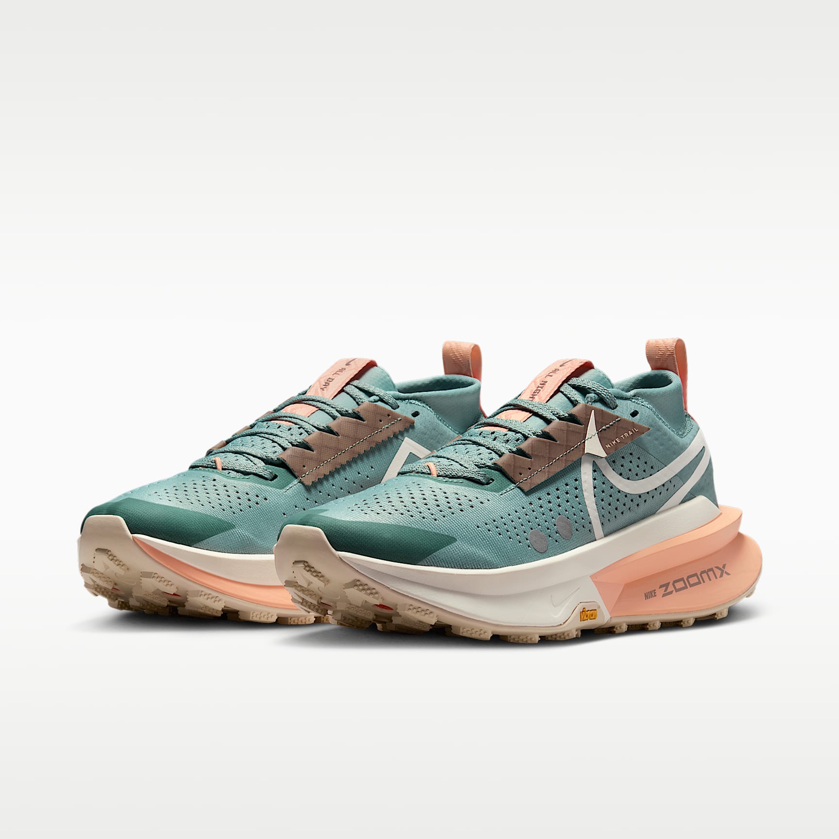 Nike Zegama 2 Traillaufschuh (Damen) – Cannon/Orange Chalk/Mink Brown/Soft Pearl