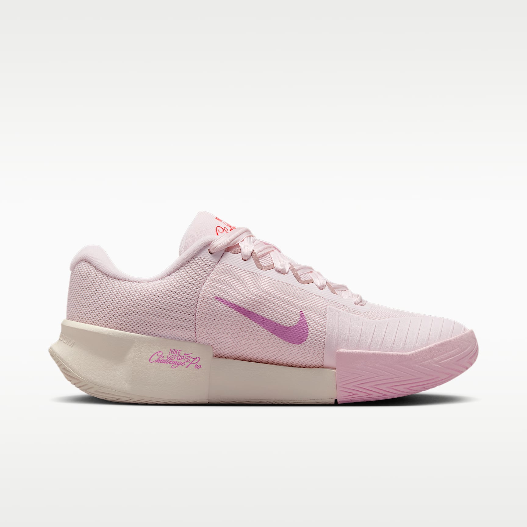 Nike Zoom GP Challenge Pro PRM Tennisschuh für Hartplätze (Damen) – Pearl Pink/Pink Foam/Chalk/Light Magenta