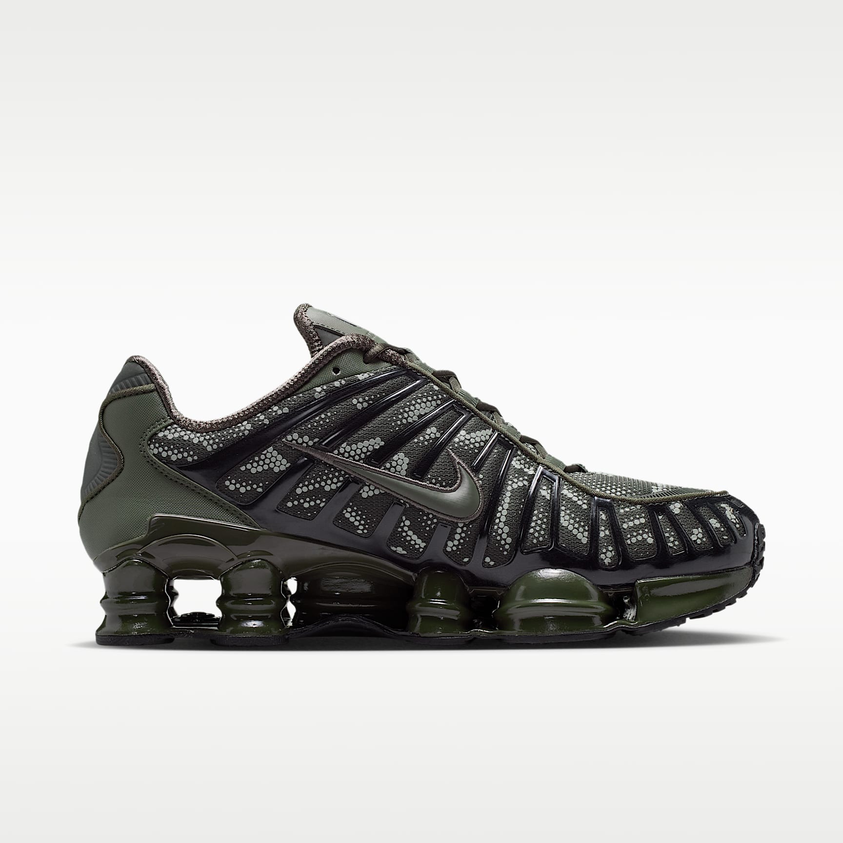 Nike Shox TL Herrenschuh – Newsprint/Schwarz/Newsprint