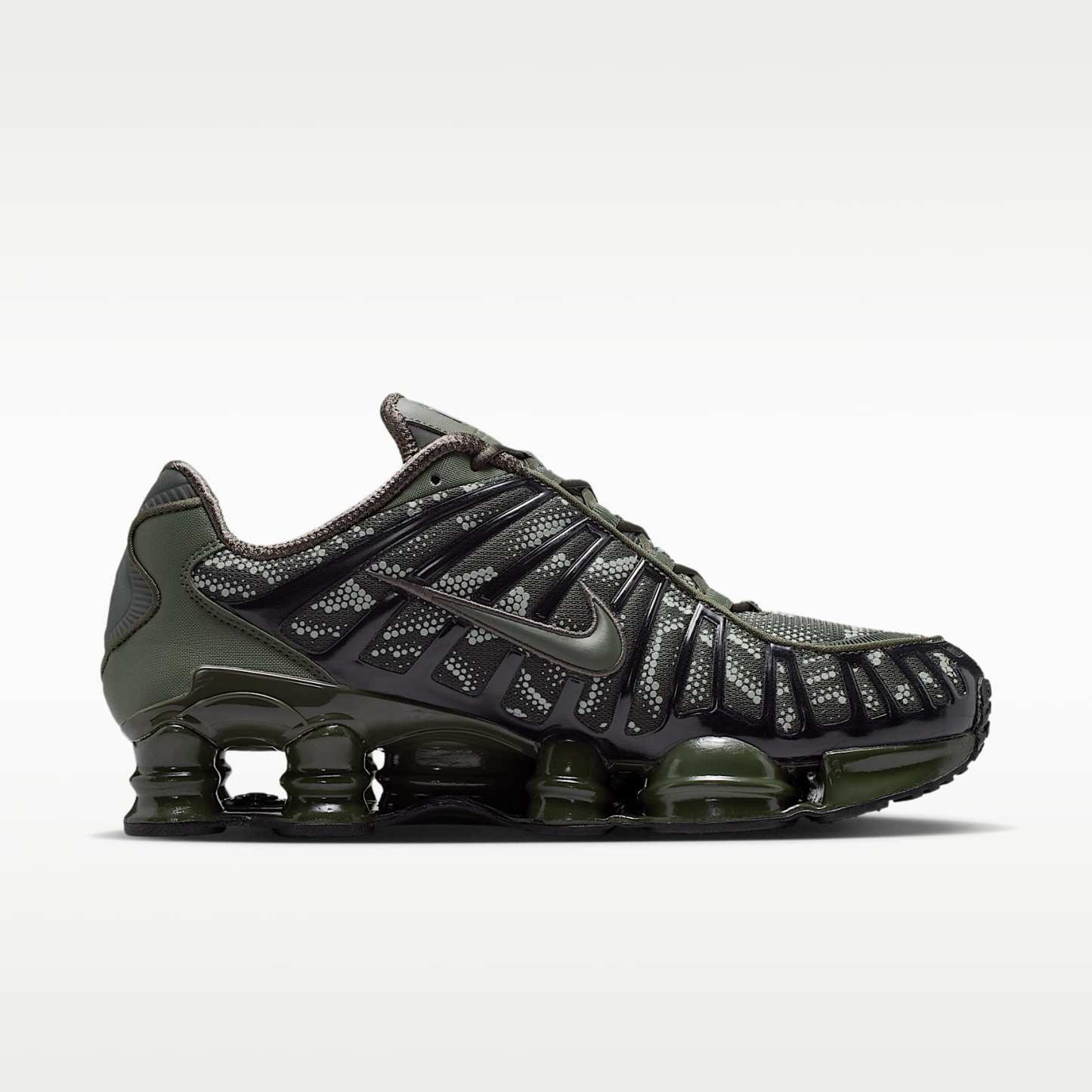 Nike Shox TL Herrenschuh – Newsprint/Schwarz/Newsprint