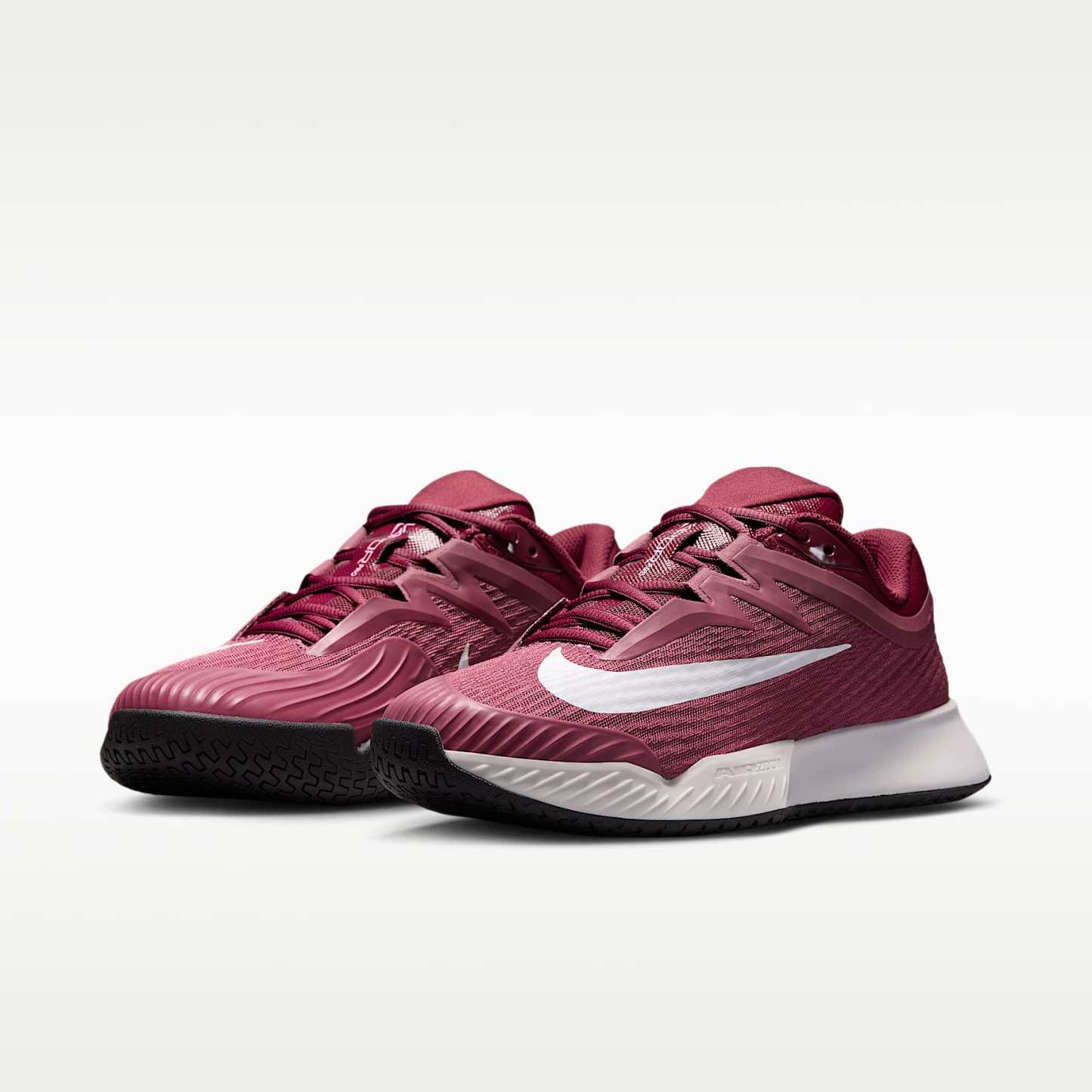 Nike Vapor Pro 3 Tennisschuh für Hartplätze (Damen) – Pink Smoke/Vast Grey/Schwarz/Weiß