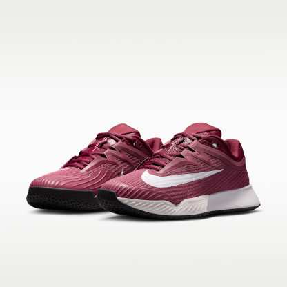 Nike Vapor Pro 3 Tennisschuh für Hartplätze (Damen) – Pink Smoke/Vast Grey/Schwarz/Weiß
