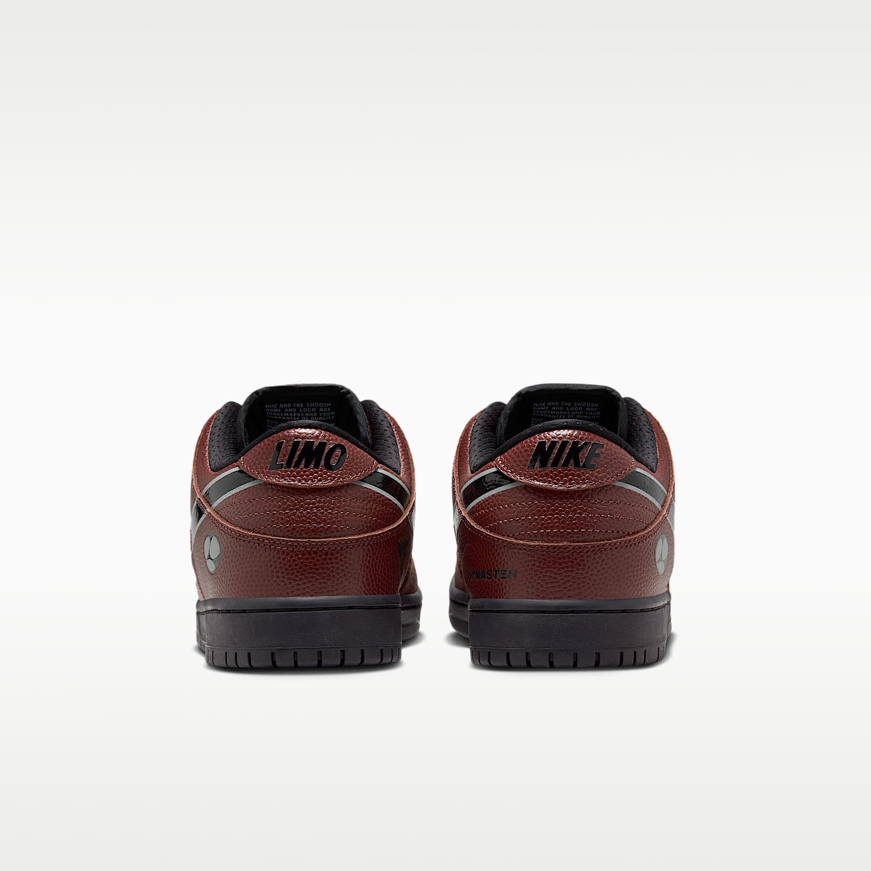 Nike SB Dunk Low Pro Skateboardschuh – Dark Pony/Silber/Weiß/Schwarz