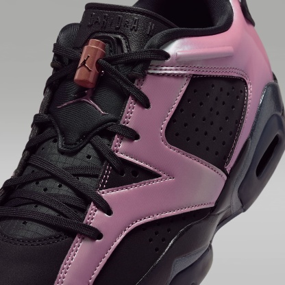 Air Jordan 6 Retro Low "Metamorphosis" Schuh (Damen) – Schwarz/Desert Berry/Schwarz