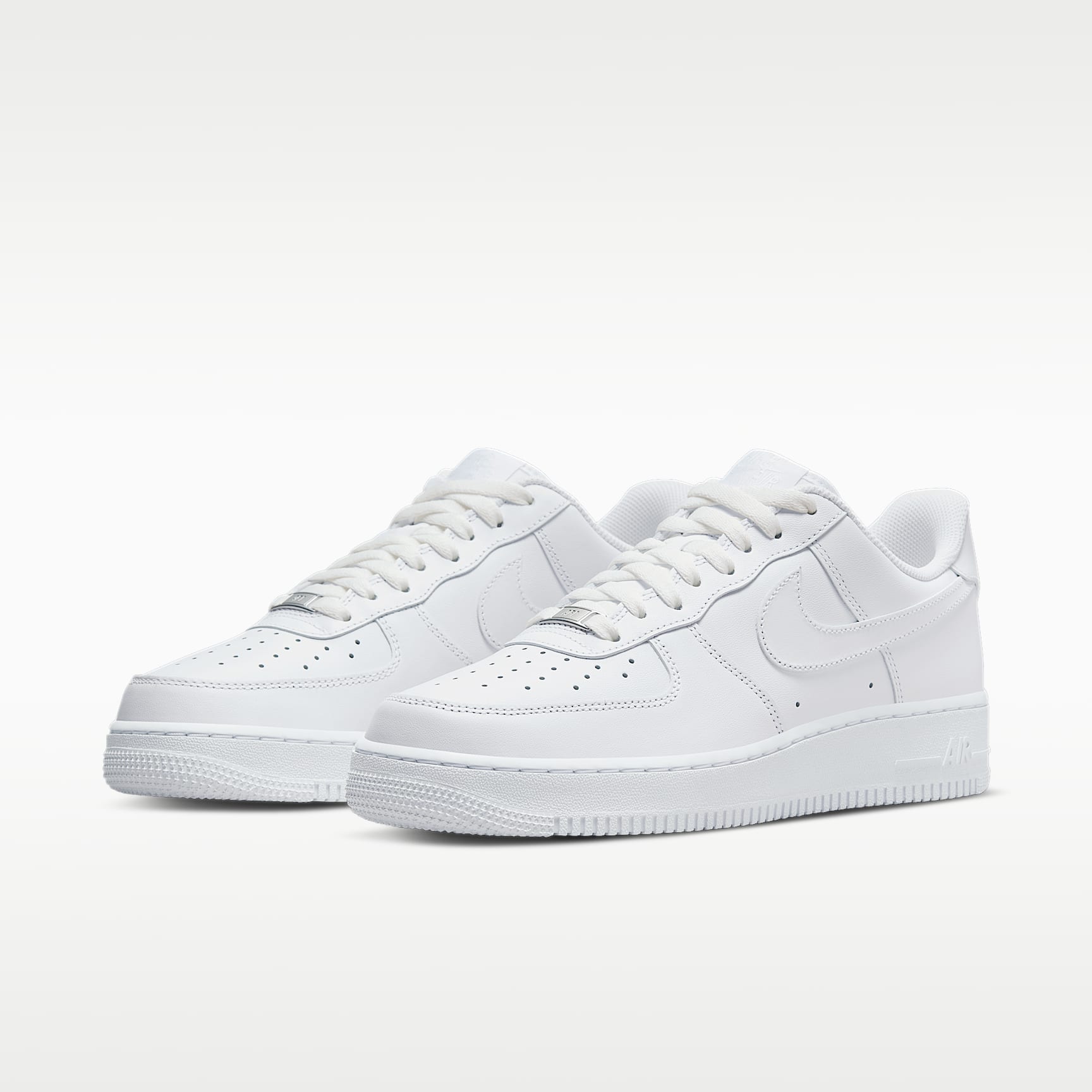 Nike Air Force 1 '07 Herrenschuh – Weiß/Weiß