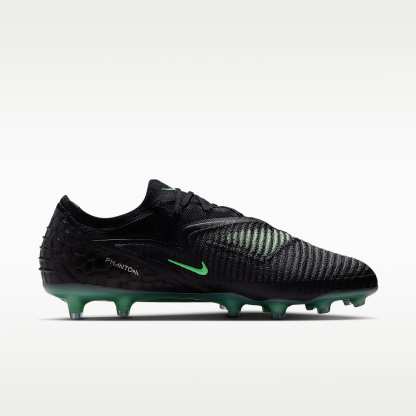 Nike Phantom 6 Low Elite Fußballschuh für Kunstrasen – Schwarz/Schwarz/Illusion Green