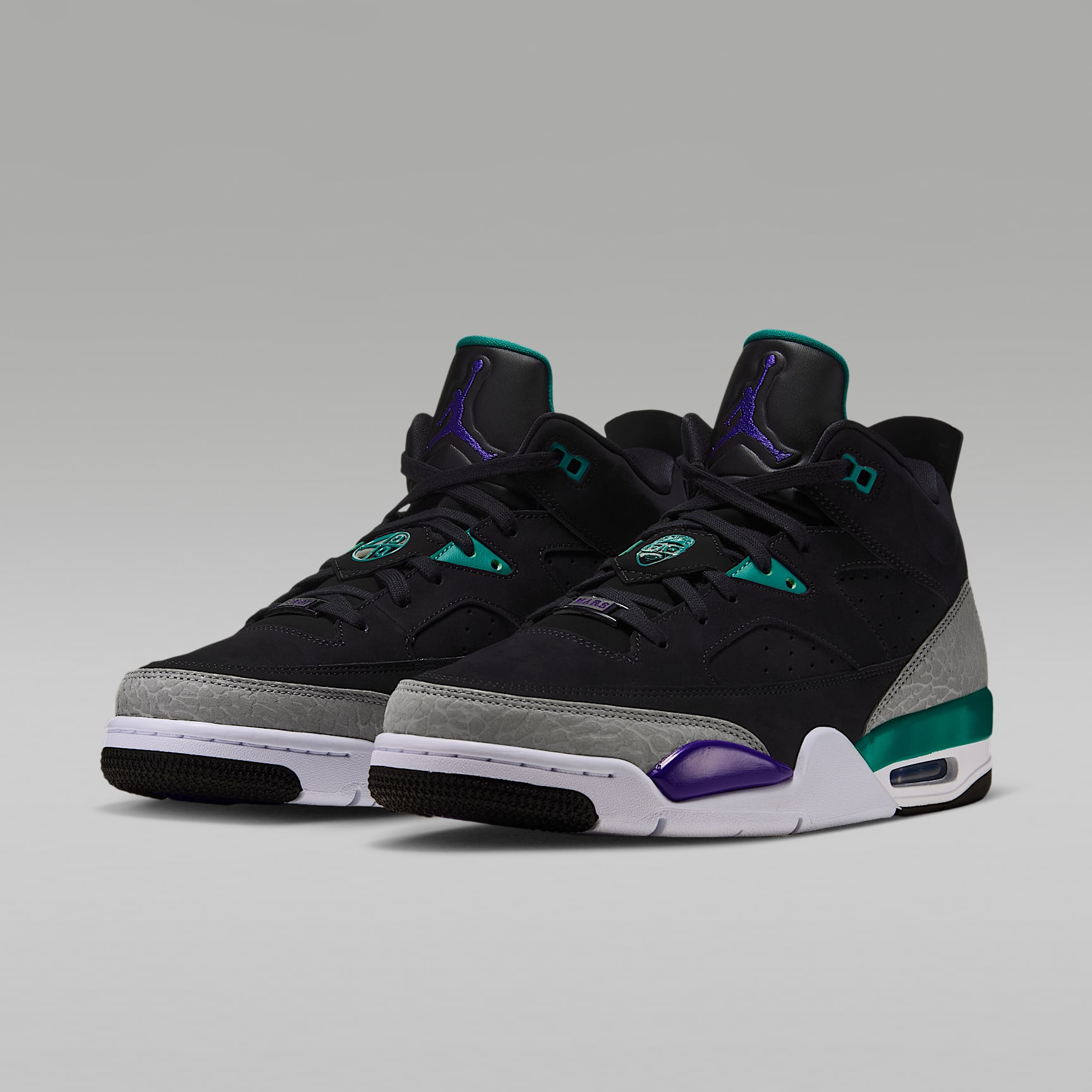 Jordan Son of Mars Low Herrenschuh – Schwarz/Rio Teal/Weiß/Court Purple
