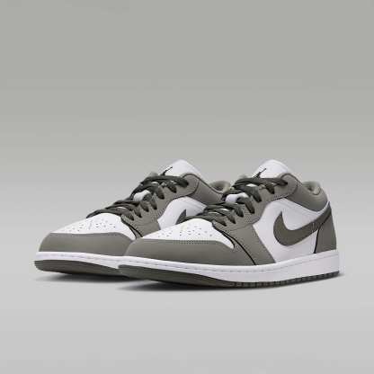 Air Jordan 1 Low Herrenschuh – Light Army/Weiß/Cargo Khaki