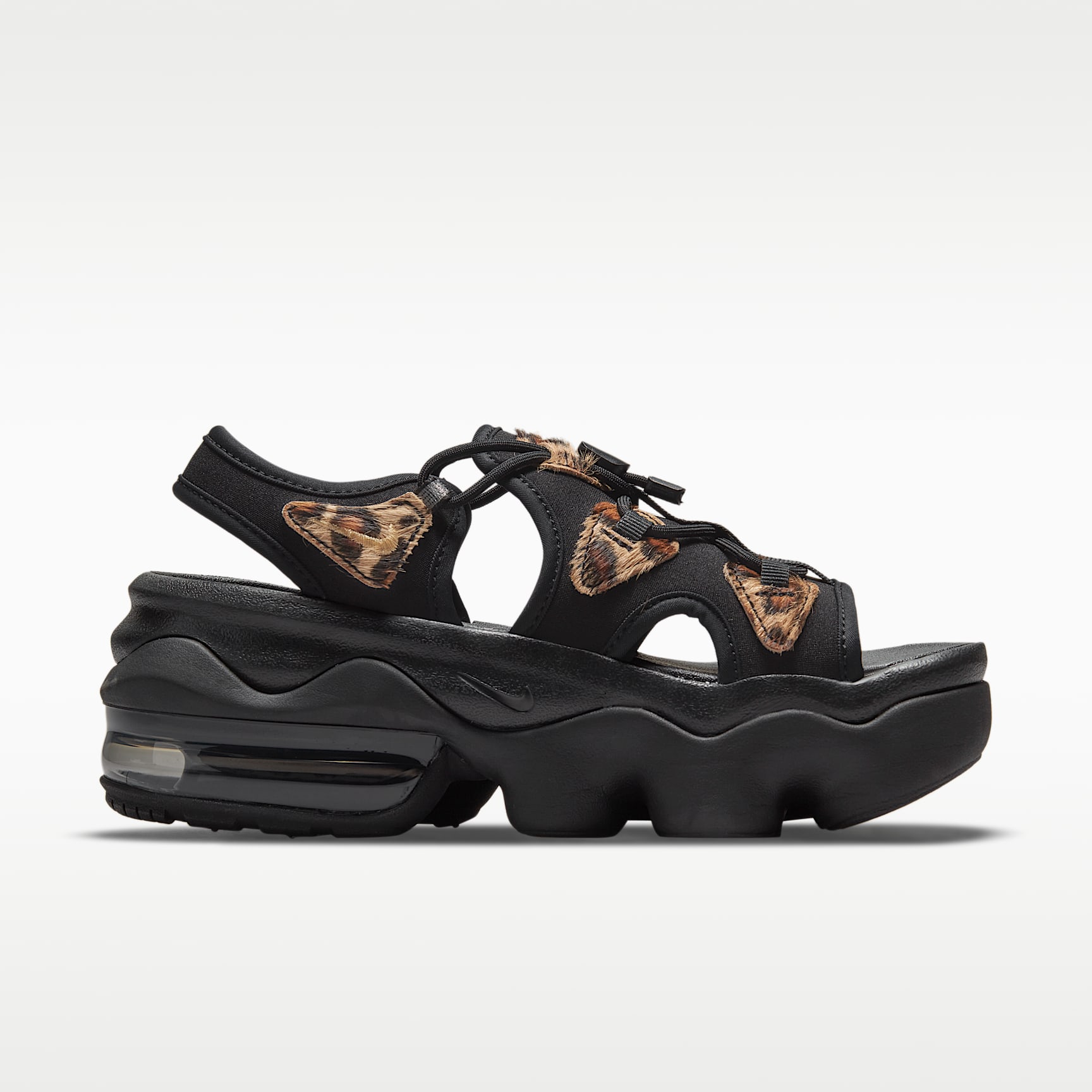 Nike Air Max Koko Damen-Sandale – Schwarz/Schwarz/Anthracite/Metallic Gold