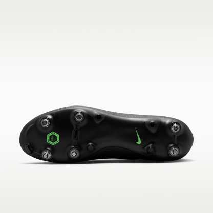 Nike Mercurial Vapor 17 Academy Low-Top-Fußballschuh für weichen Rasen – Schwarz/Schwarz/Illusion Green