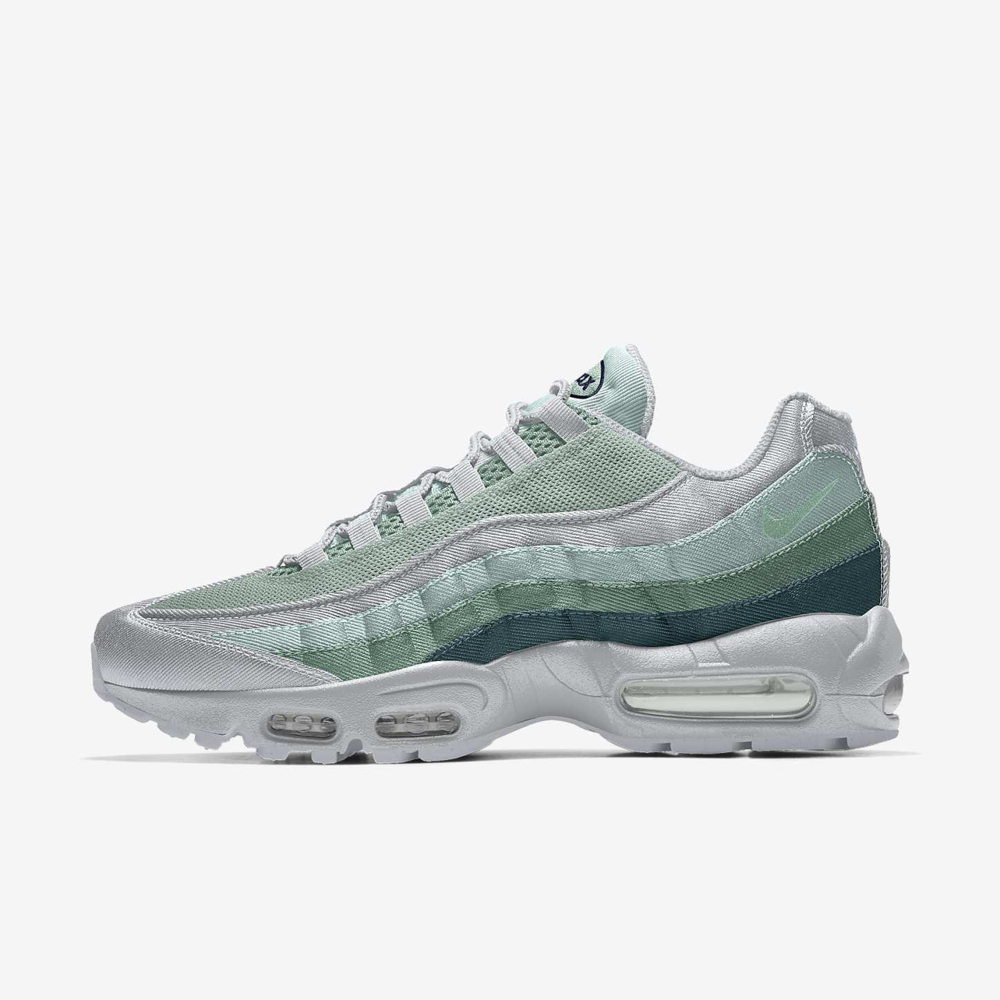 Nike Air Max 95 By You personalisierbarer Damenschuh – Multi-Color/Multi-Color/Multi-Color/Multi-Color [9007362103]