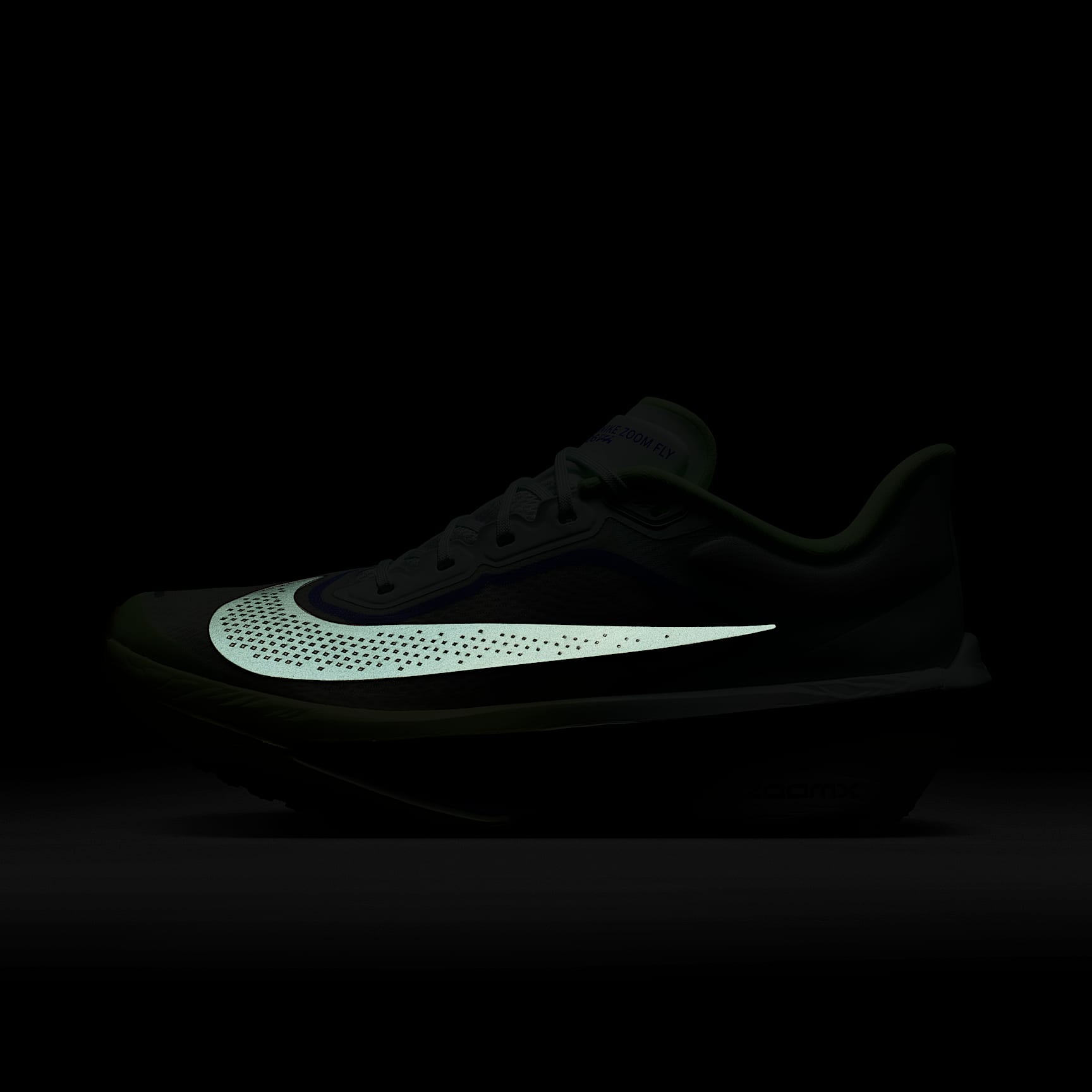 Nike Zoom Fly 6 Straßenlaufschuh für Wettkämpfe (Herren) – Barely Green/Volt Ice/Sapphire/Black Spruce