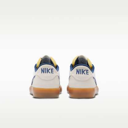 Nike SB Heritage Vulc Skateboardschuh – Summit White/Weiß/Gum Light Brown/Marineblau