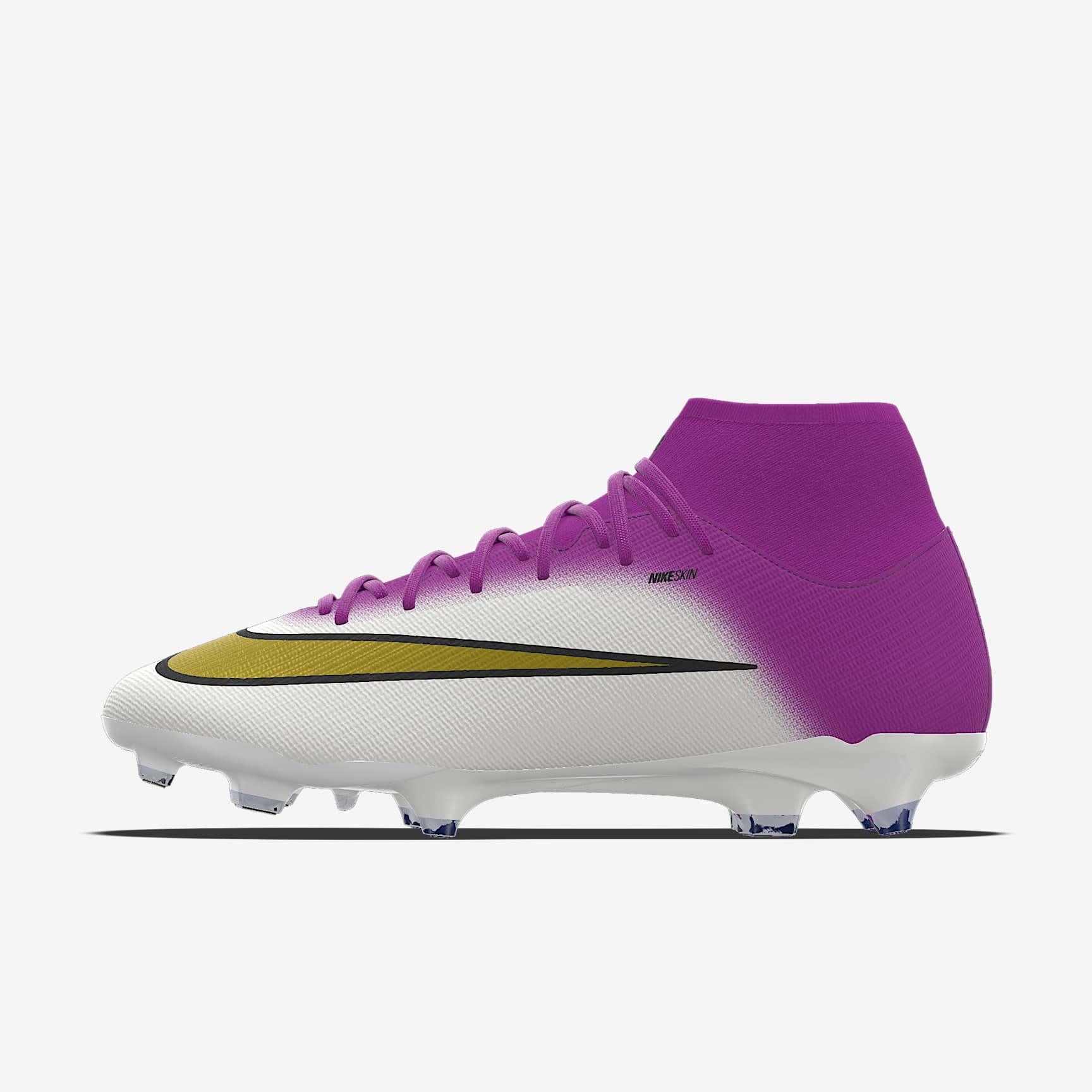 Nike Mercurial Superfly 11 Academy By You personalisierbarer High-Top-Fußballschuh für normalen Rasen – Multi-Color/Multi-Color [4993966590]
