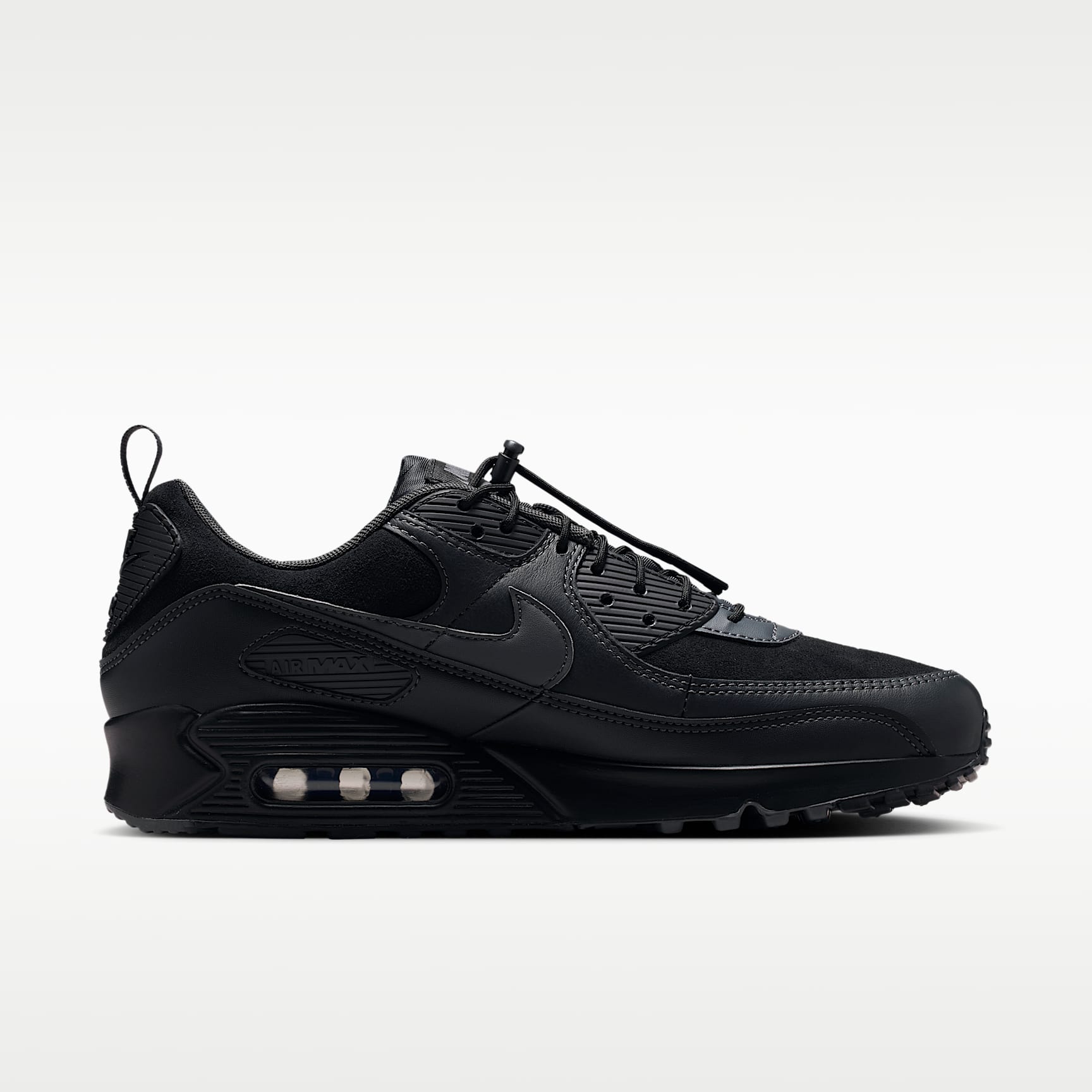 Nike Air Max 90 Schuh (Herren) – Schwarz/Anthracite/Dark Smoke Grey/Iron Grey