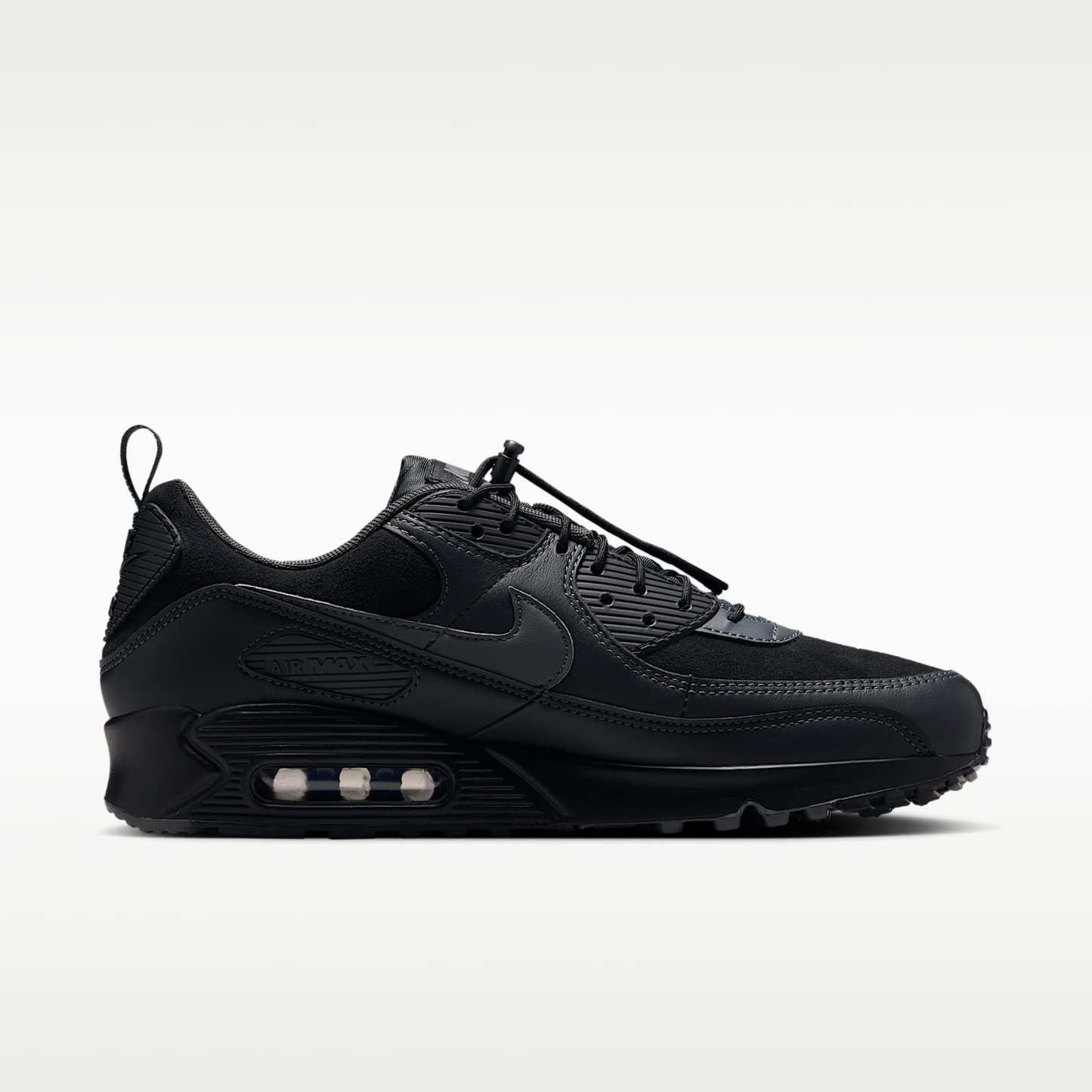 Nike Air Max 90 Schuh (Herren) – Schwarz/Anthracite/Dark Smoke Grey/Iron Grey