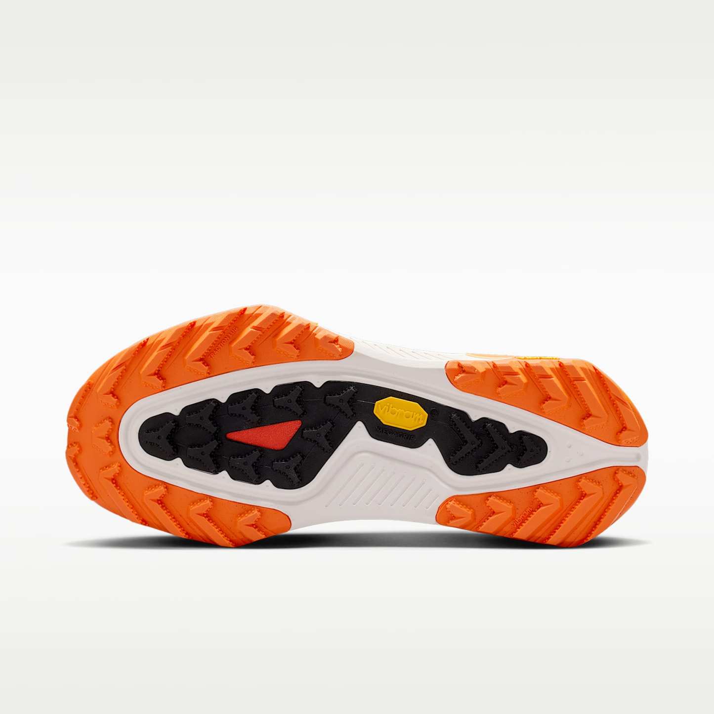ACG Zegama Trail Traillaufschuh (Damen) – Summit White/Phantom/Safety Orange/Schwarz