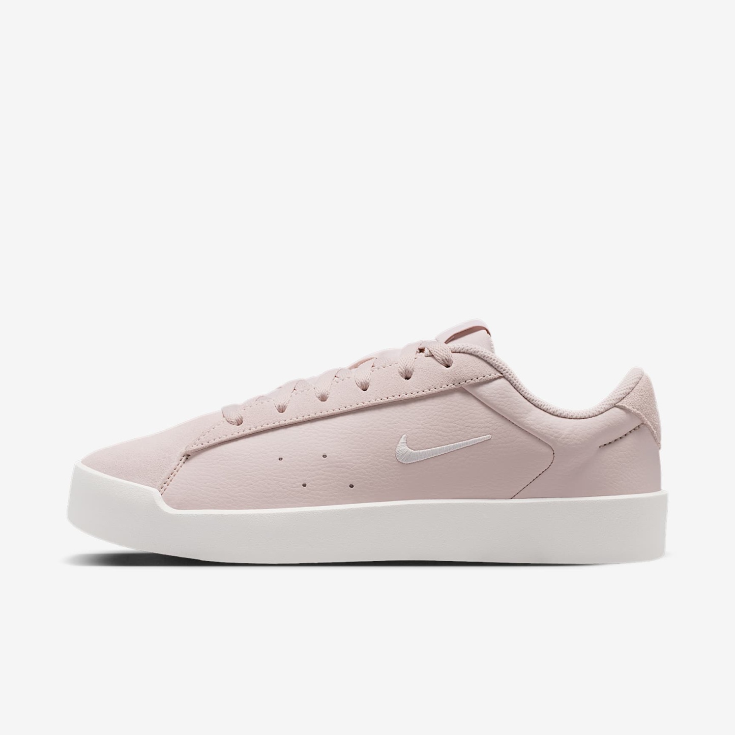 Nike Court Heritage Damenschuh – Pearl Pink/Summit White/Summit White