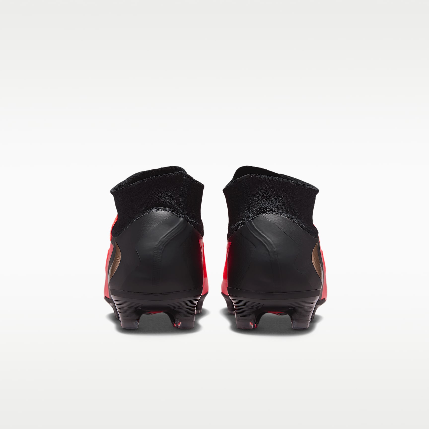 Nike Phantom 6 High Pro Fußballschuh für normalen Rasen – Bright Crimson/Schwarz/Blur