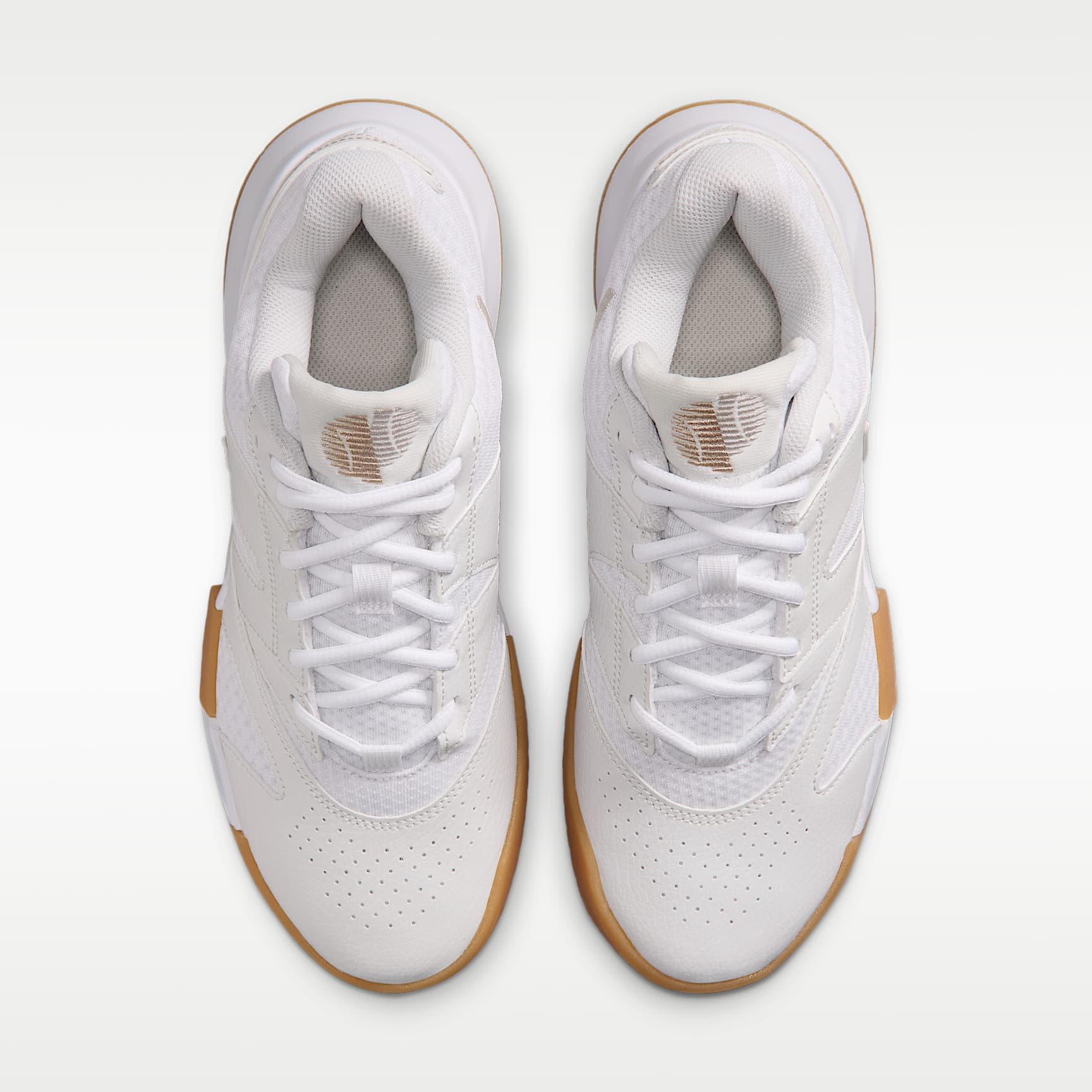 NikeCourt Lite 4 Tennisschuh für Hartplätze (Damen) – Weiß/Summit White/Linen/Light Orewood Brown