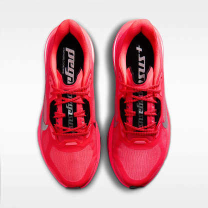 Nike Pegasus Plus 2 Straßenlaufschuh (Damen) – Flash Crimson/Schwarz/Weiß/Metallic Silver