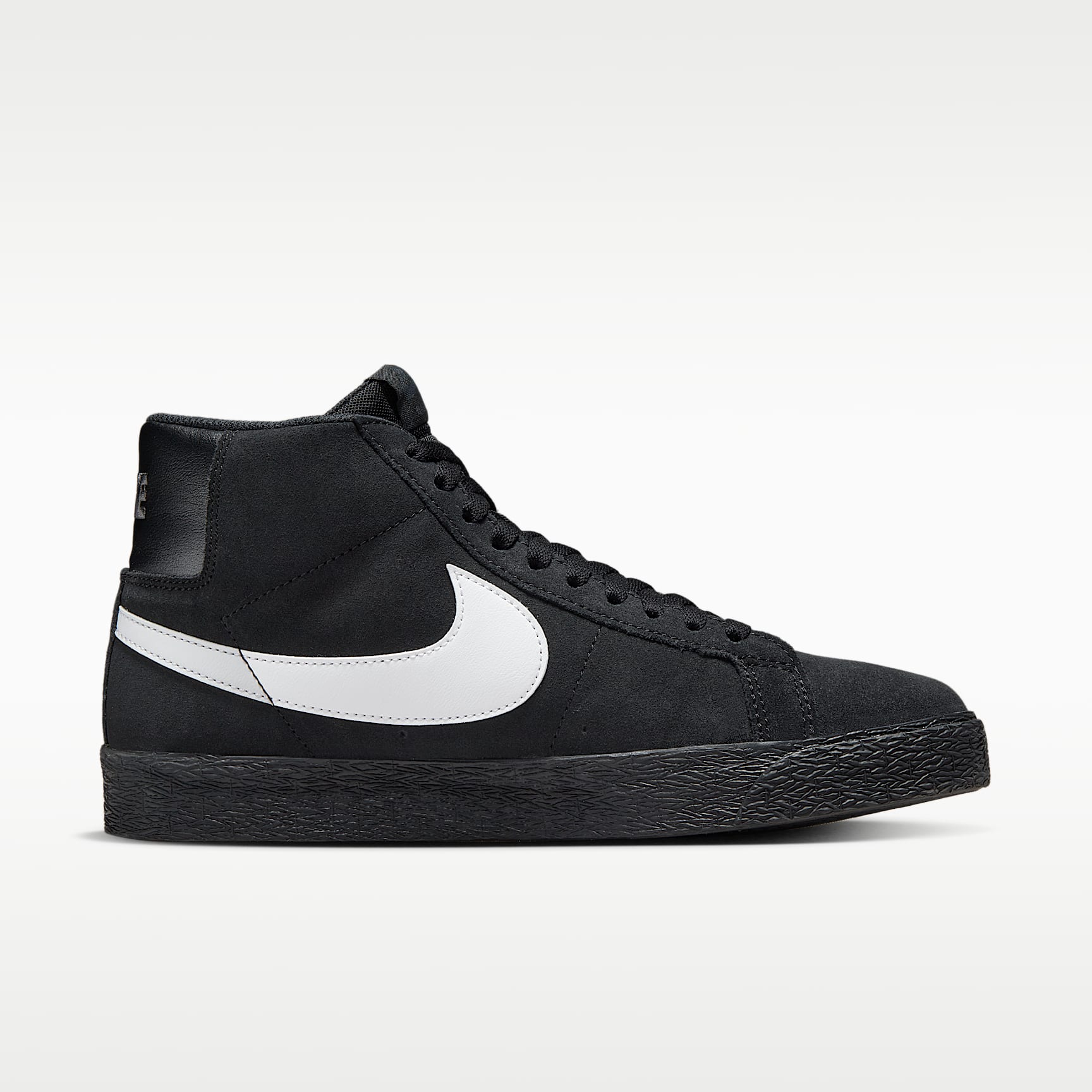 Nike SB Zoom Blazer Mid Skateboardschuh – Schwarz/Schwarz/Schwarz/Weiß