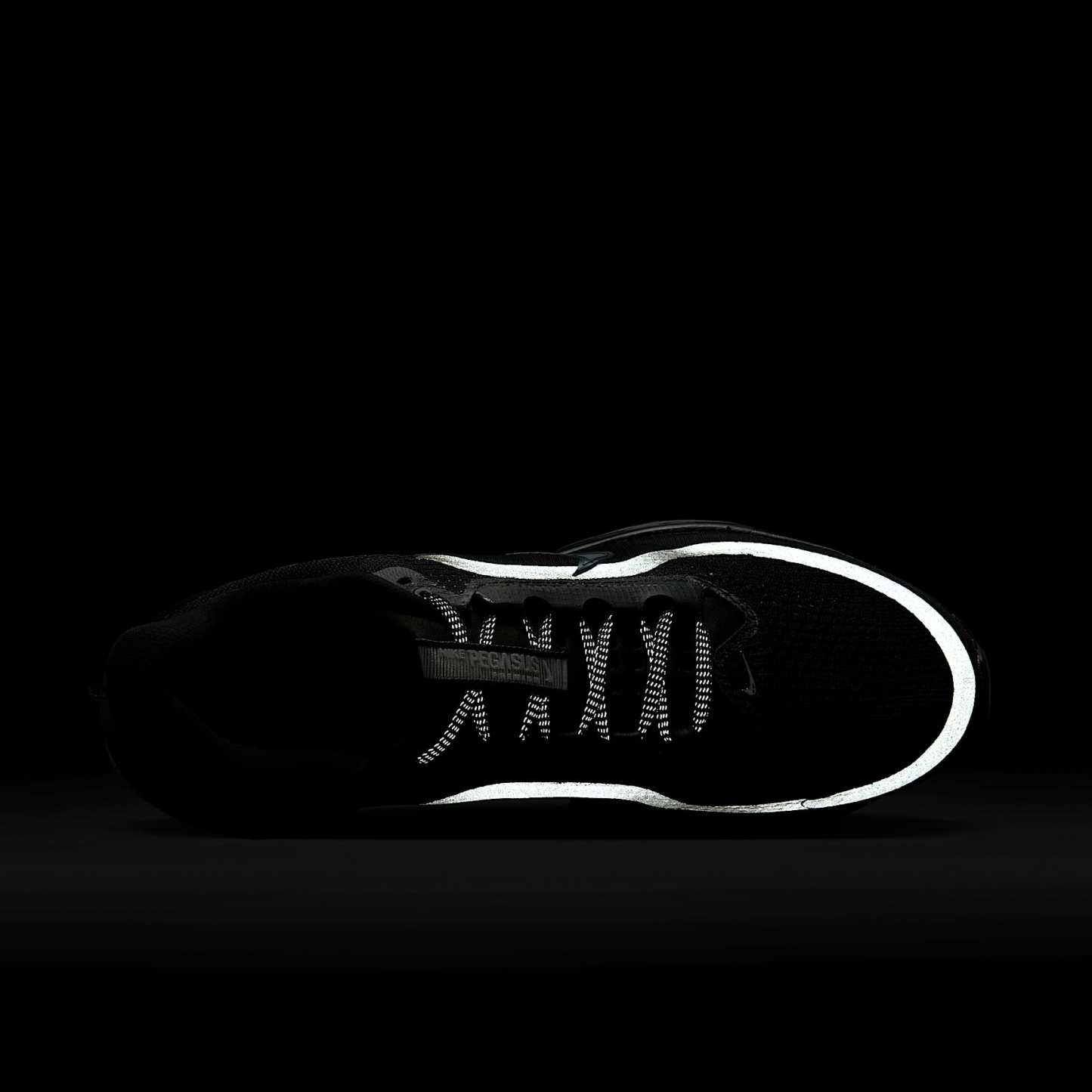 Nike Pegasus Premium Straßenlaufschuh (Herren) – Schwarz/Metallic Silver/Schwarz