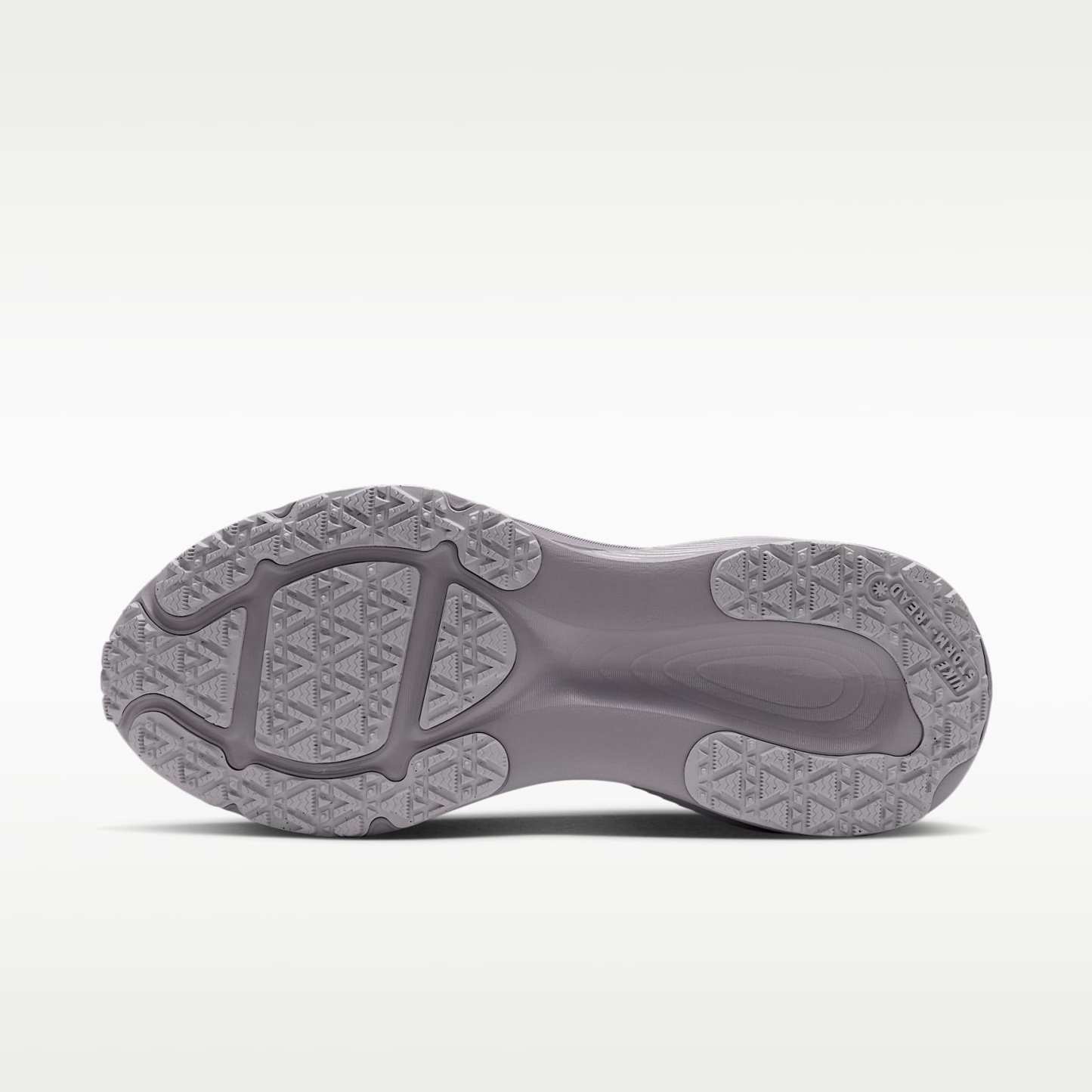 Nike Vomero 18 GORE-TEX Wasserdichter Straßenlaufschuh mit reflektierenden Designakzenten (Damen) – Vast Grey/Silver Lilac/Metallic Silver