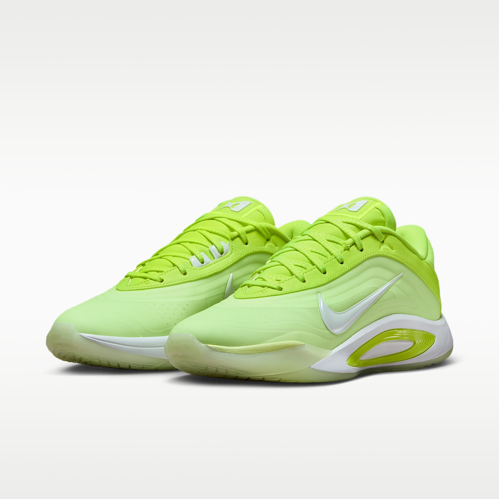 A'One "Lem and Lime" A'ja Wilson Basketballschuh – Volt/Barely Volt/Weiß