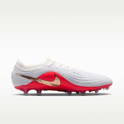 Nike Tiempo Maestro Elite Low Top Fußballschuh für Kunstrasen – Weiß/Bright Crimson/Blur