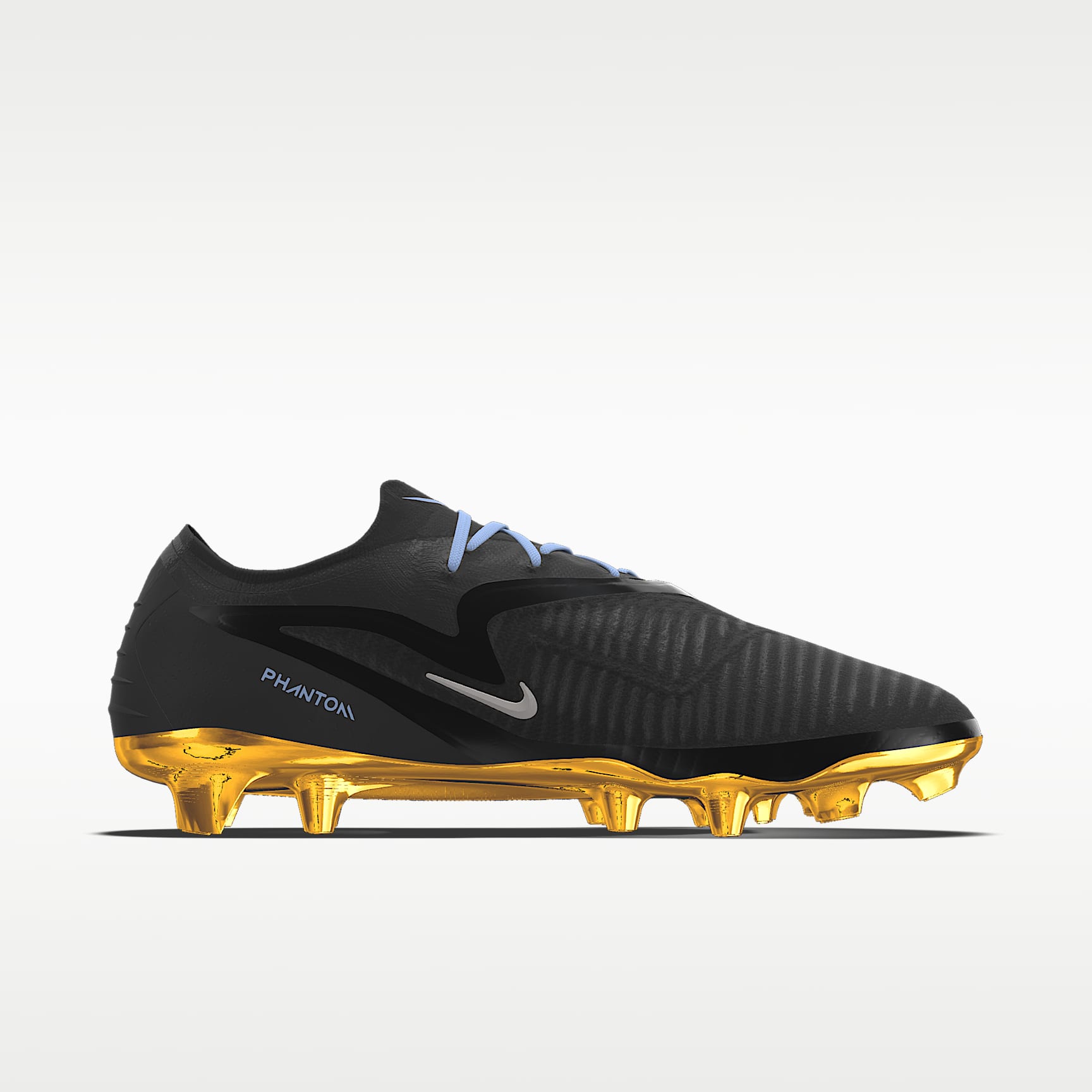Nike Phantom 6 Low Elite By You personalisierbarer Fußballschuh für normalen Rasen – Racer Blue/Racer Blue/Multi-Color [6816155169]