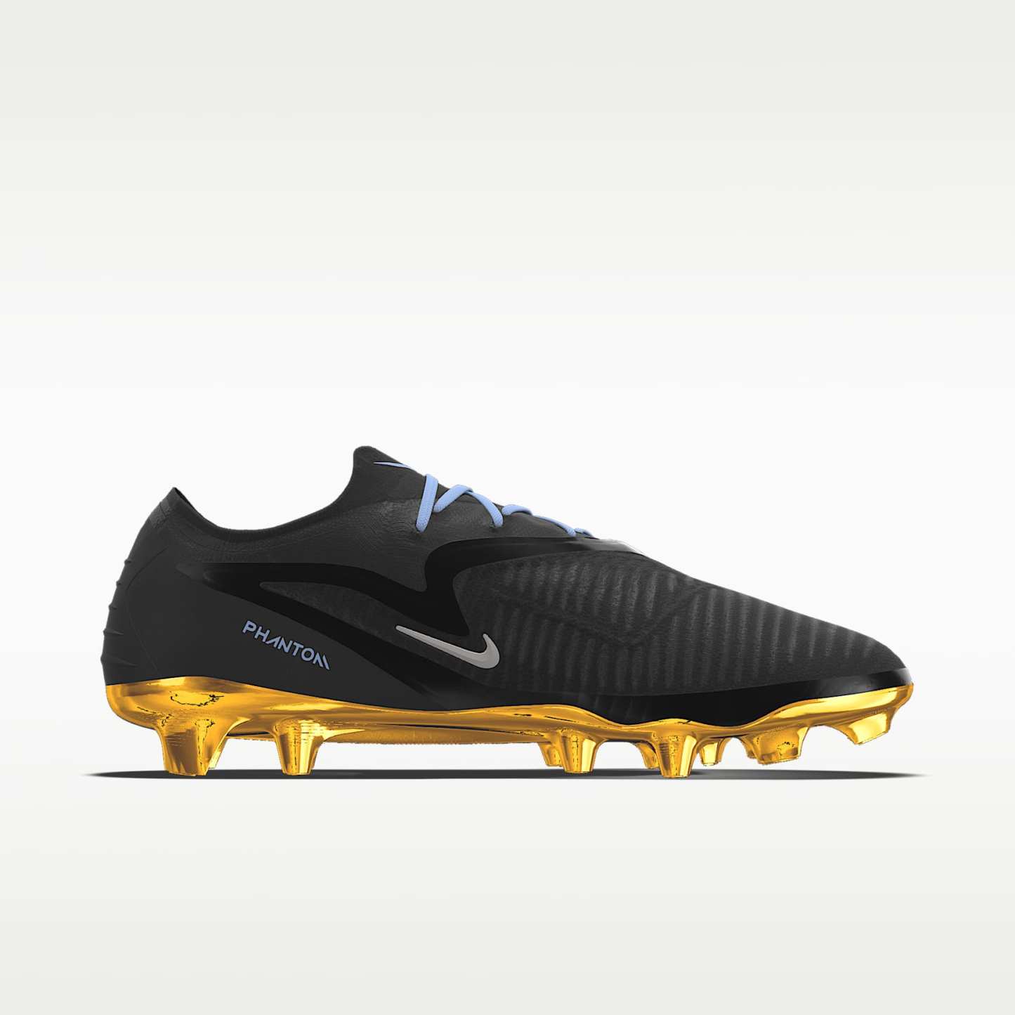 Nike Phantom 6 Low Elite By You personalisierbarer Fußballschuh für normalen Rasen – Racer Blue/Racer Blue/Multi-Color [6816155169]