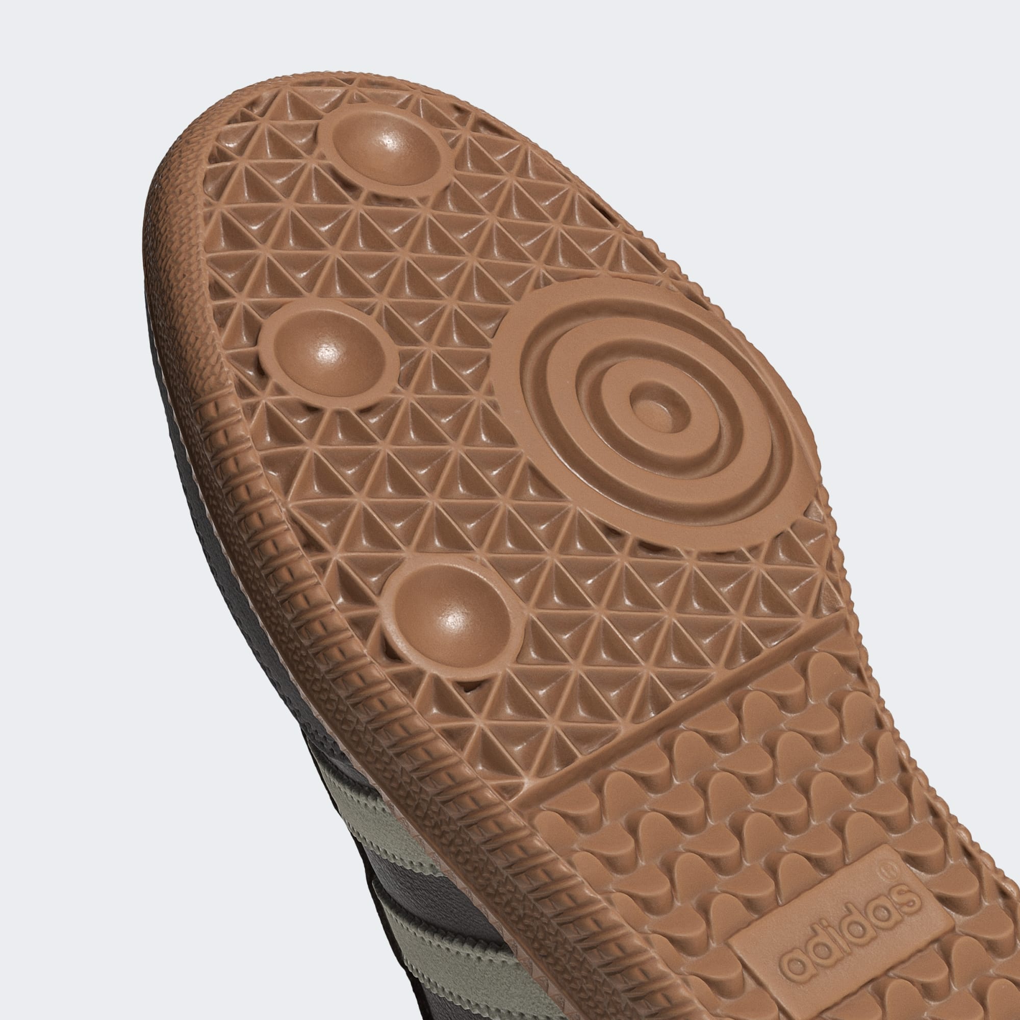 SAMBA OG SCHUH – Brown / Putty Grey / Gold Metallic – ID1481