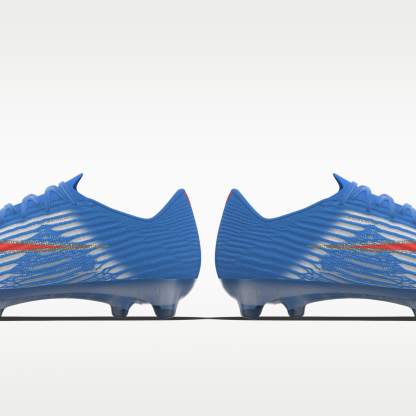 Nike Mercurial Superfly 11 Elite By You personalisierbarer Low-Top-Fußballschuh für normalen Rasen – Light Photo Blue/Light Photo Blue