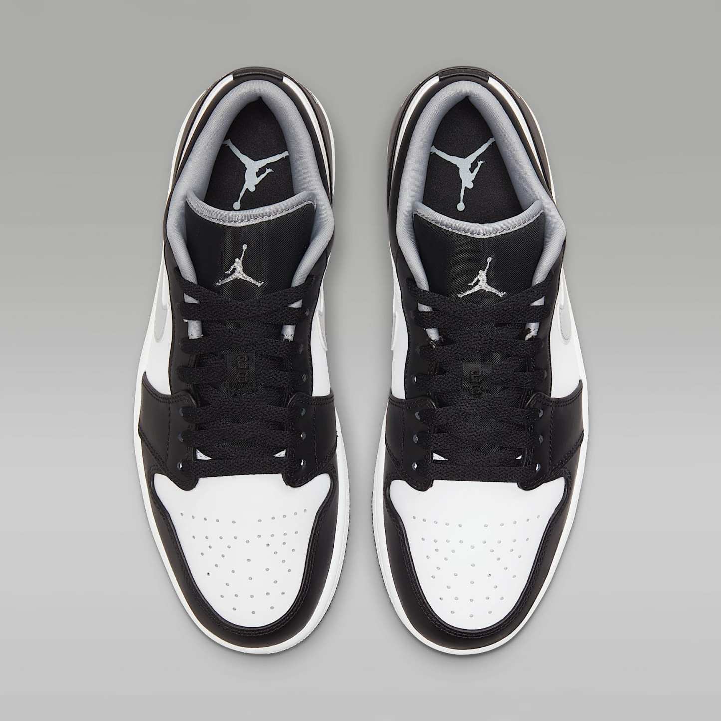 Air Jordan 1 Low Herrenschuh – Schwarz/Weiß/Particle Grey