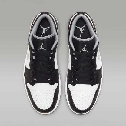 Air Jordan 1 Low Herrenschuh – Schwarz/Weiß/Particle Grey