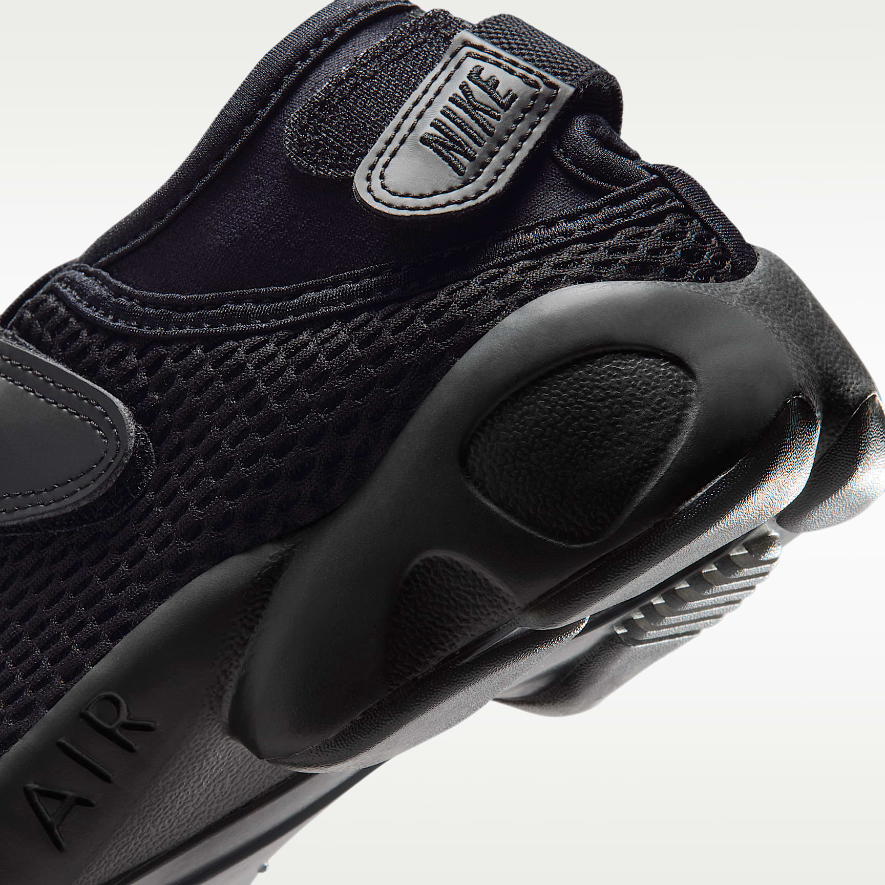 Nike Air Rift Mesh Schuh (Damen) – Schwarz/Weiß/Schwarz